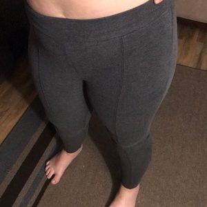 XS/XCH (0-2) gray faded glory ponte leggings